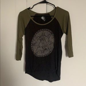 Volcom baseball tee